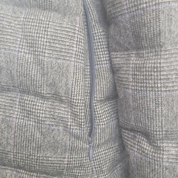 Vintage Y2K Moncler Brown Label Wool Down Glen Plaid Puffer Coat 2 = M - Picture 10 of 16